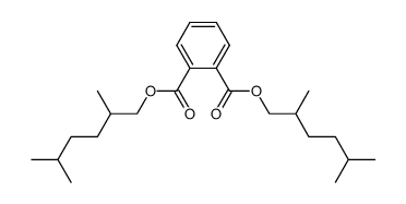 phthalic acid bis(2,5-dimethylhexyl) ester Structure