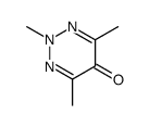 2,4,6-trimethyltriazin-5-one Structure