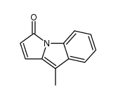 9-methyl-3H-pyrrolo[1,2-a]indol-3-one结构式