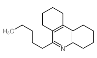 Phenanthridine,1,2,3,4,7,8,9,10-octahydro-6-pentyl-结构式