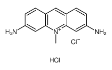 3,6-diamino-10-methylacridinium chloride hydrochloride结构式