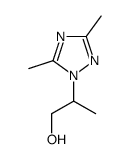 2-(3,5-dimethyl-1H-1,2,4-triazol-1-yl)-1-propanol(SALTDATA: FREE) structure