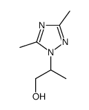 2-(3,5-dimethyl-1H-1,2,4-triazol-1-yl)-1-propanol(SALTDATA: FREE) Structure