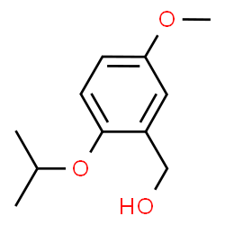 (2-Isopropoxy-5-methoxy-phenyl)-methanol结构式