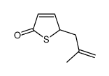 2-(2-methylprop-2-enyl)-2H-thiophen-5-one结构式
