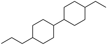 1,1'-Bicyclohexyl, 4-ethyl-4'-propyl-结构式