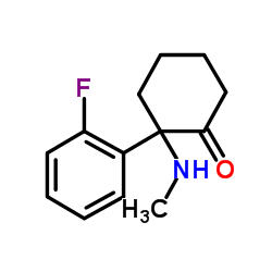 2-Fluorodeschloroketamine Structure