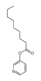 pyridin-3-yl nonanoate Structure