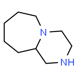 Pyrazino[1,2-a]azepine, 1,2,3,4,6,7,8,10a-octahydro- (9CI) structure