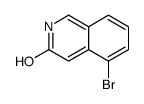 5-BROMOISOQUINOLIN-3-OL structure