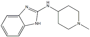 (1H-Benzoimidazol-2-yl)-(1-methyl-piperidin-4-yl)-amine结构式