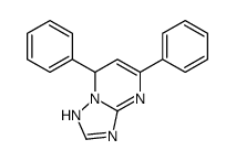 5,7-diphenyl-1,7-dihydro-[1,2,4]triazolo[1,5-a]pyrimidine结构式