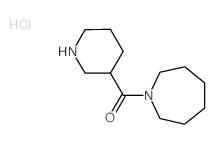 吖庚环-1-基(哌啶-3-基)甲酮盐酸结构式