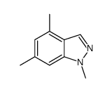 1,4,6-Trimethyl-1H-Indazole structure