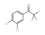 3',4'-二氯-2,2,2-三氟苯乙酮结构式