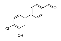 4-(4-chloro-3-hydroxyphenyl)benzaldehyde Structure