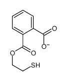 2-(2-sulfanylethoxycarbonyl)benzoate Structure