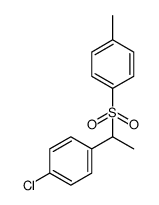 1-chloro-4-[(1-p-tolylethyl)sulfonyl]benzene结构式