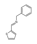 N-(thiophen-2-ylmethylene)benzylamine结构式