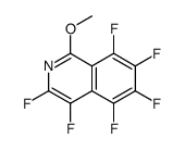 3,4,5,6,7,8-hexafluoro-1-methoxyisoquinoline Structure