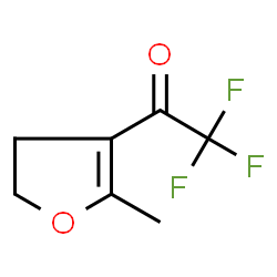 Ethanone, 1-(4,5-dihydro-2-methyl-3-furanyl)-2,2,2-trifluoro- (9CI) structure