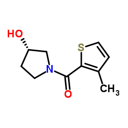 ((S)-3-Hydroxy-pyrrolidin-1-yl)-(3-methyl-thiophen-2-yl)-methanone图片