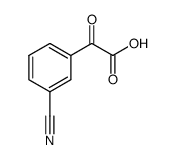 (3-cyanophenyl)(oxo)acetic acid结构式