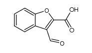 3-formylbenzofuran-2-carboxylic acid Structure