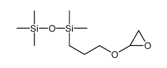 dimethyl-[3-(oxiran-2-yloxy)propyl]-trimethylsilyloxysilane结构式