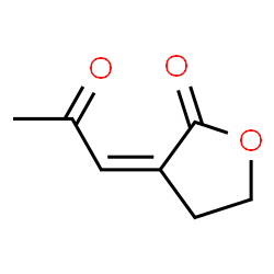 2-Propanone, 1-(dihydro-2-oxo-3(2H)-furanylidene)-, (Z)- (9CI)结构式