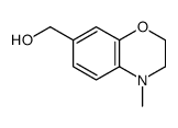 (4-methyl-2,3-dihydro-1,4-benzoxazin-7-yl)methanol Structure