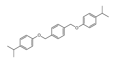 1,4-bis[(4-propan-2-ylphenoxy)methyl]benzene结构式