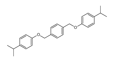 1,4-bis[(4-propan-2-ylphenoxy)methyl]benzene Structure