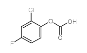 2-chloro-4-fluorophenol carbonate Structure