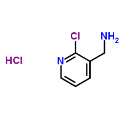 (2-chloropyridin-3-yl)methanamine hydrochloride结构式