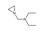 aziridin-1-ylmethyl-diethyl-amine Structure