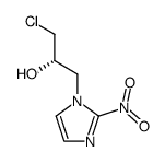 (S)-α-(chloromethyl)-2-nitro-1H-imidazole-1-ethanol Structure