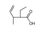 (2R,3R)-2-ethyl-3-methylpent-4-enoic acid结构式