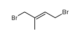 1,4-dibromo-2-methyl-2-butene Structure
