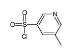 5-Methyl-3-pyridinesulfonyl chloride structure