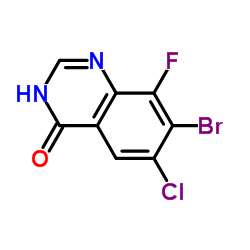 7-bromo-6-chloro-8-fluoroquinazolin-4-ol picture