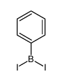 diiodo(phenyl)borane Structure