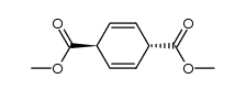 trans-cyclohexa-2,5-diene-1,4-dicarboxylic acid dimethyl ester Structure