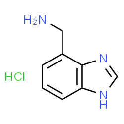 1H-1,3-苯并二唑-4-基甲胺盐酸盐图片