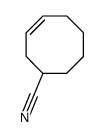 cyclooct-3-ene-1-carbonitrile Structure