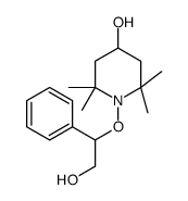 1-(2-hydroxy-1-phenylethoxy)-2,2,6,6-tetramethylpiperidin-4-ol结构式