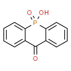 5-Hydroxy-10-oxo-5H-acridophosphine 5-oxide结构式