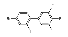 4-bromo-2,3',4',5'-tetrafluoro-1,1'-biphenyl Structure