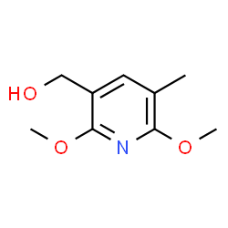 2,6-Dimethoxy-5-methylpyridine-3-methanol structure