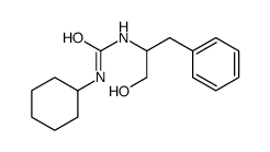 1-cyclohexyl-3-(1-hydroxy-3-phenylpropan-2-yl)urea结构式